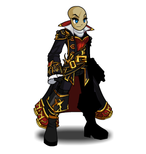 Obsidian Naval Commander male