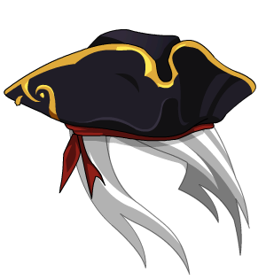 Obsidian Naval Paladin Tricorn