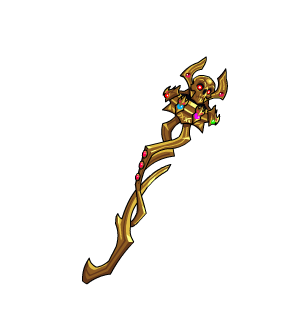 Undead Lord Chuckles' Staff Companion